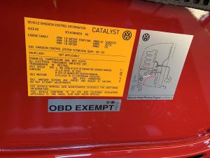 Vehicle Emissions Decals - Image 3
