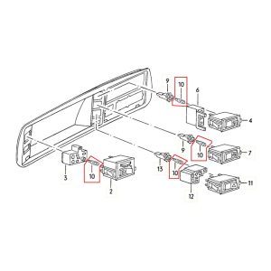 Genuine Mk1 Gauge Cluster Light Bulbs & Switch Bulbs - Image 3