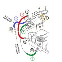 Mk2 Scirocco Fuel Pump Hose Kit