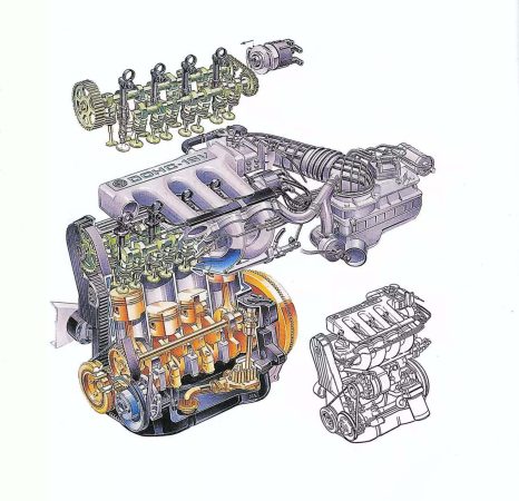 VW Scirocco 16v Engine