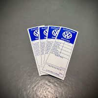 VW Service Decals